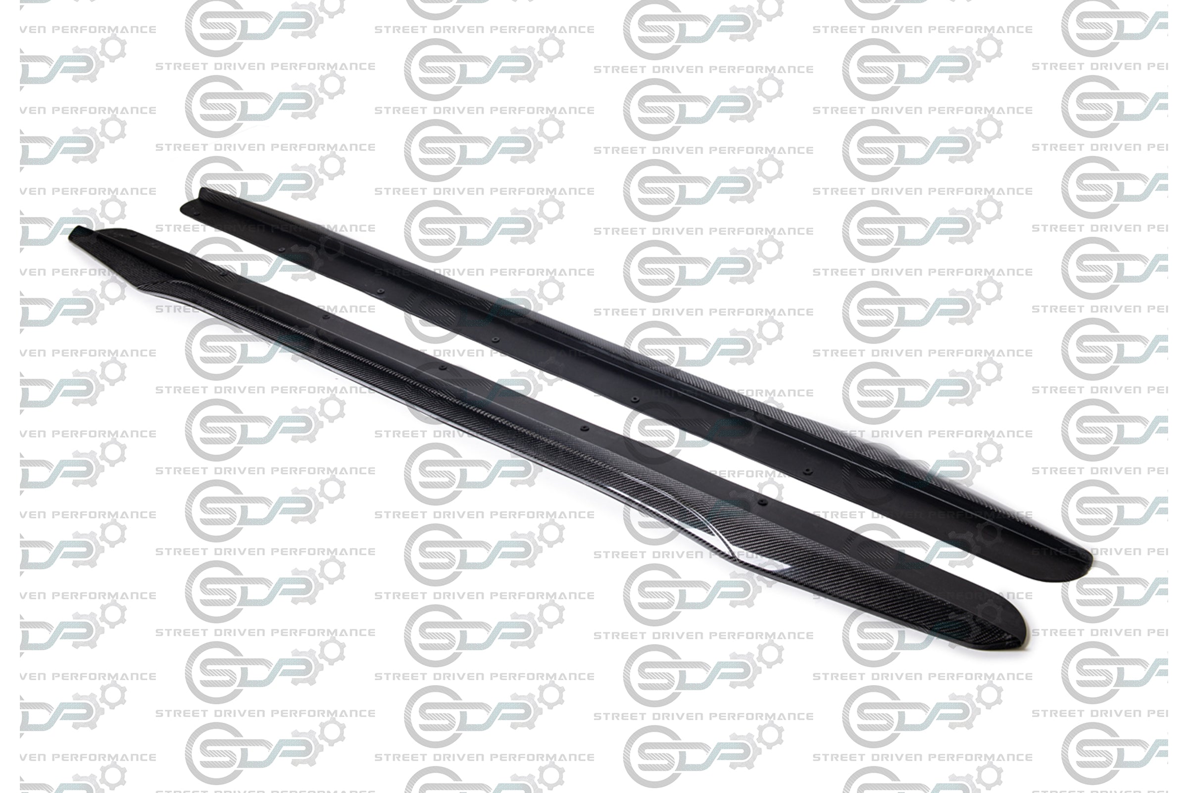 2009-2015 CTS-V V2 - Carbon Fiber Side Skirts Rocker Panels Ground Effects